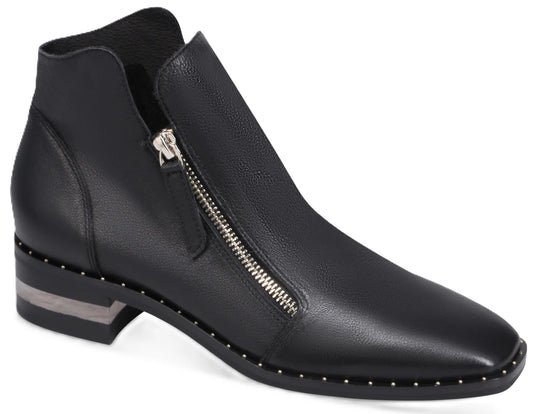 FLORISS LEATHER ANKLE BOOT BY DJ
