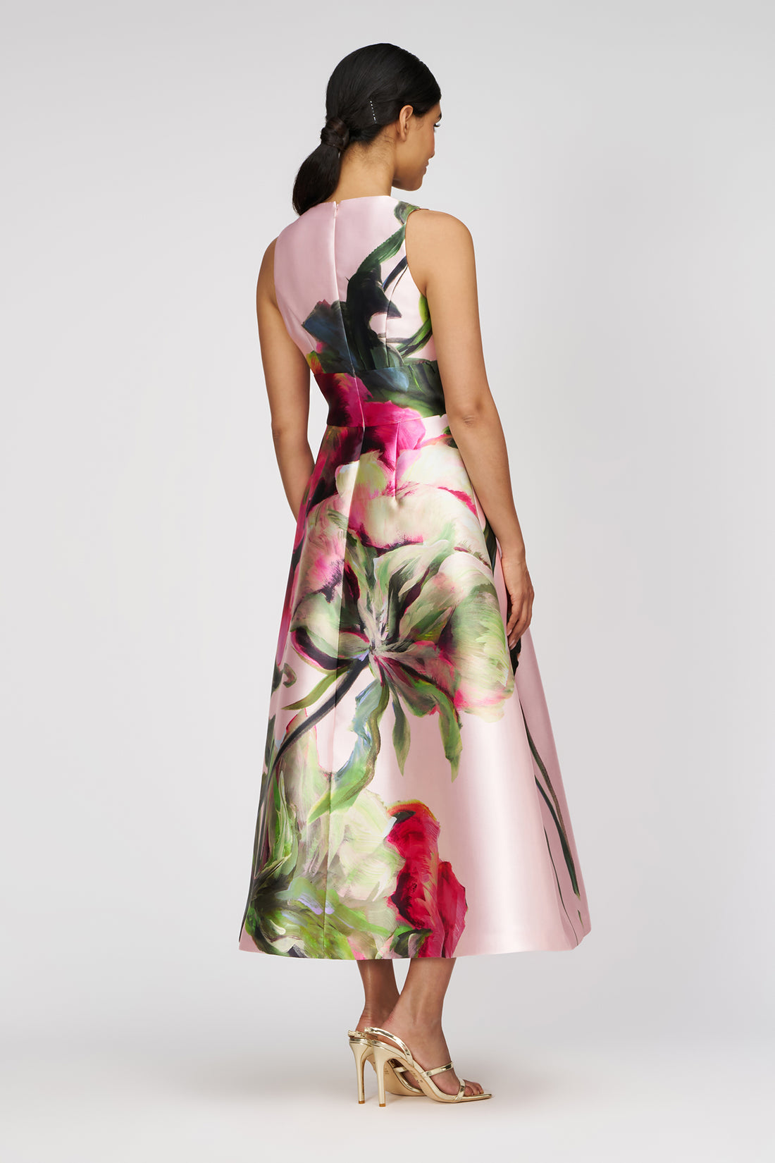 REGINA TEA LENGTH DRESS