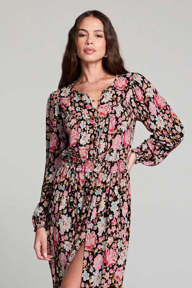 AURELIE FLORAL TOP S3466