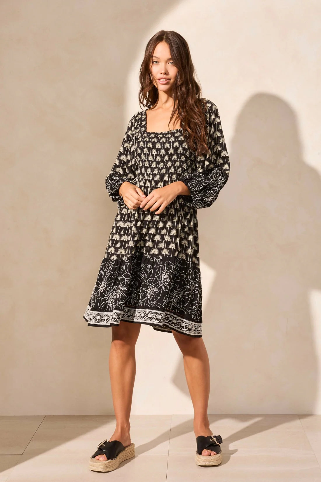 SCOTTIE WEAR 2 WAYS EMBROIDERED DRESS 928O
