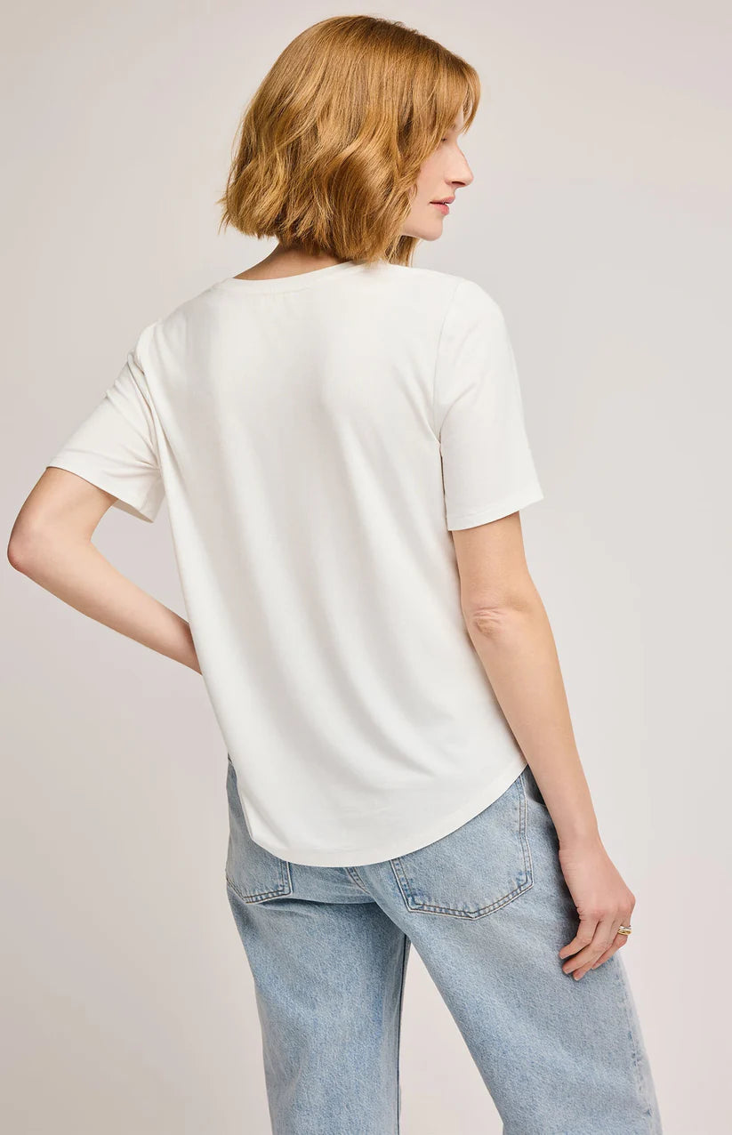BRIELLE SHORT SLEEVE TOP GF-1132