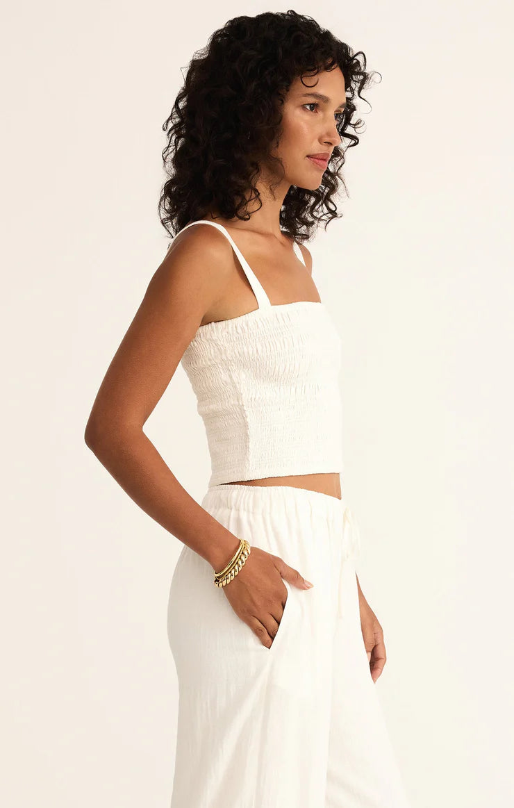 AMELIE LINEN TOP ZT252632