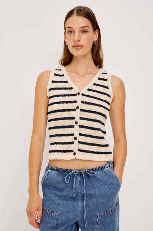 SADE COTTON SWEATER VEST