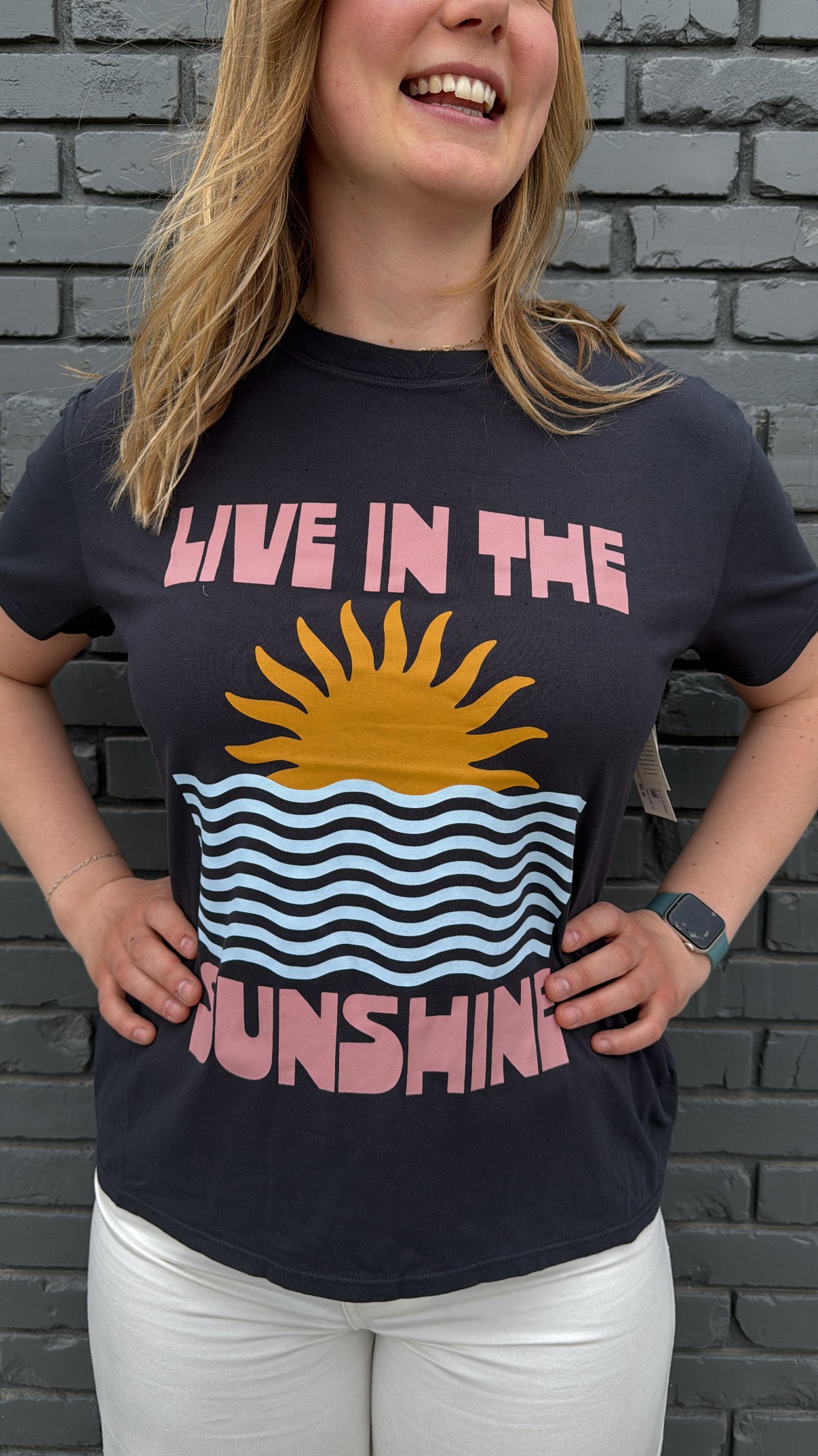 SLOW LIFE BOYFRIEND TEE GT252832