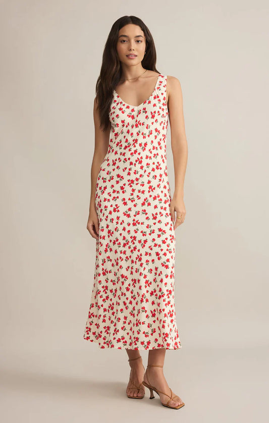 HANA LA ROSA DISTY MAXI DRESS ZD251221