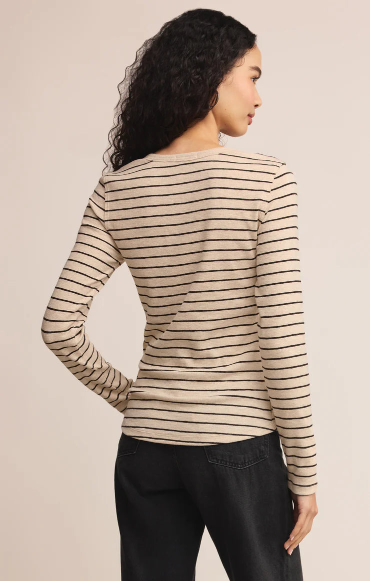 EVE STRIPE HENLEY