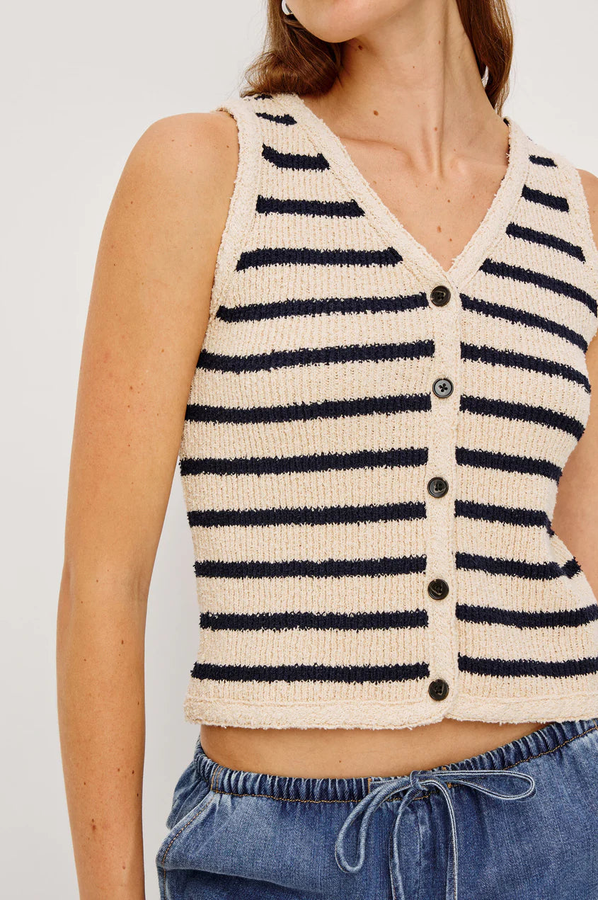 SADE COTTON SWEATER VEST