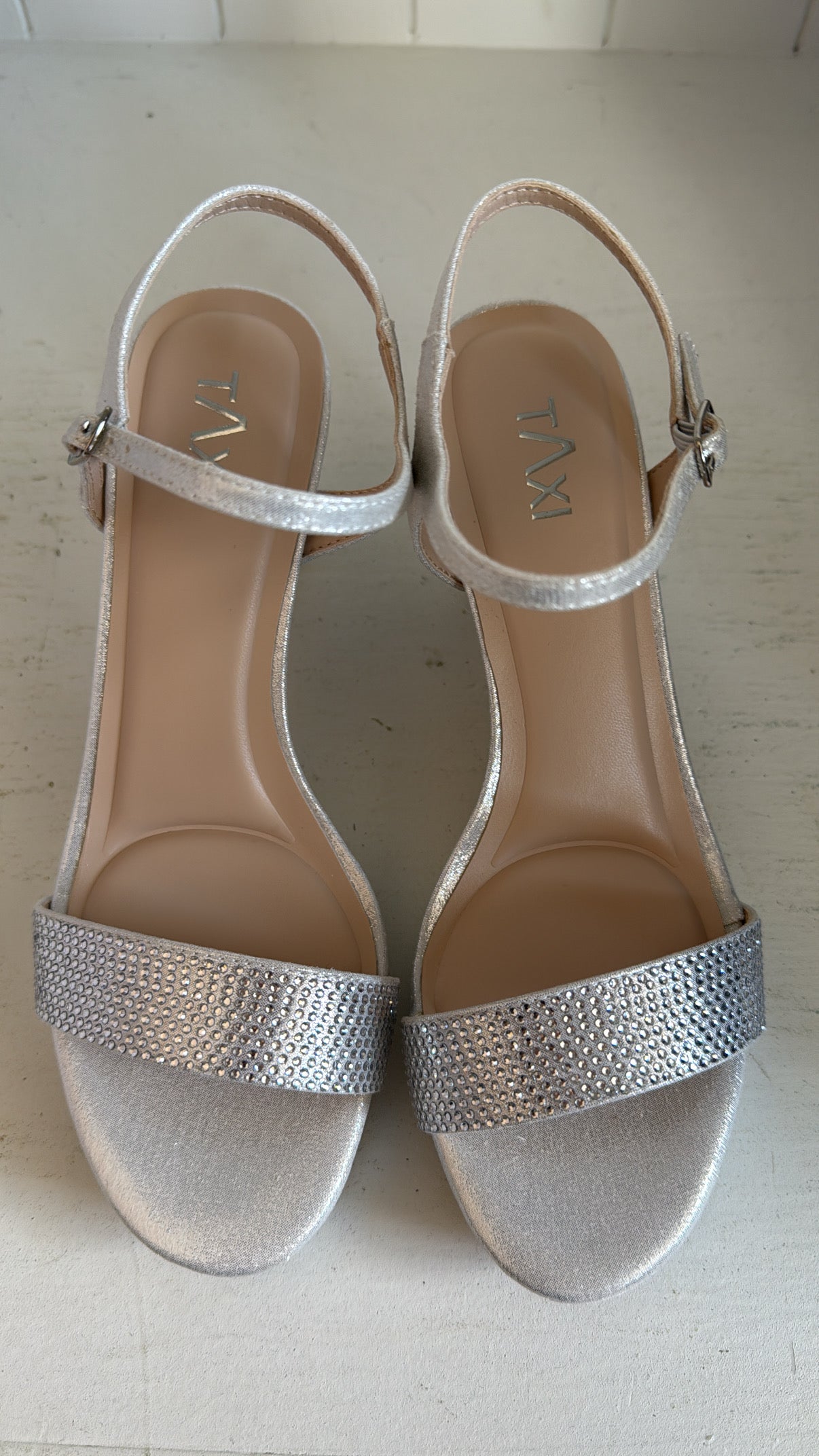LINDA-01 PLATFORM SPARKLE HEEL
