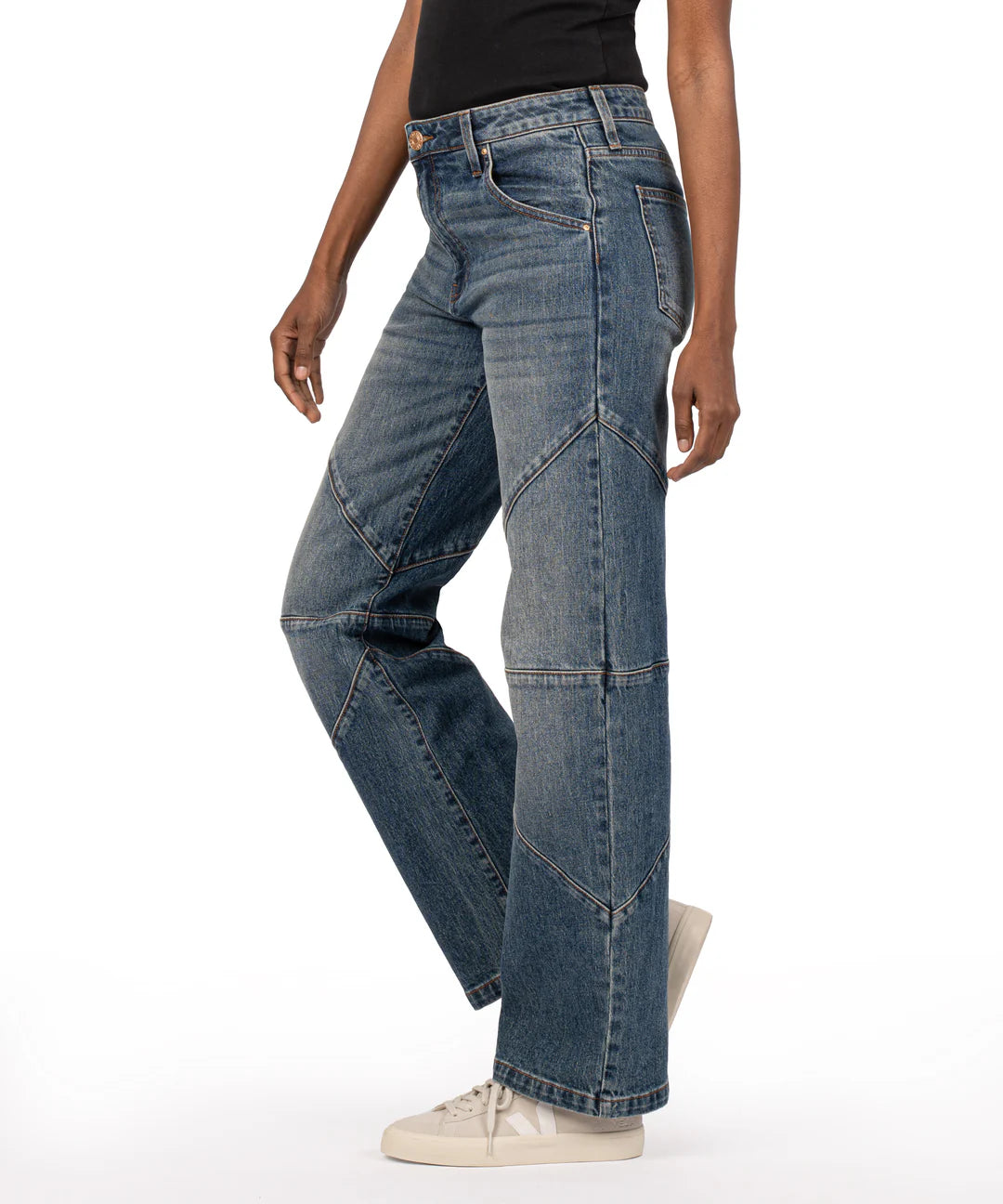 SIENNA HIGH RISE WIDE LEG W/ PANELS KP2002MA1