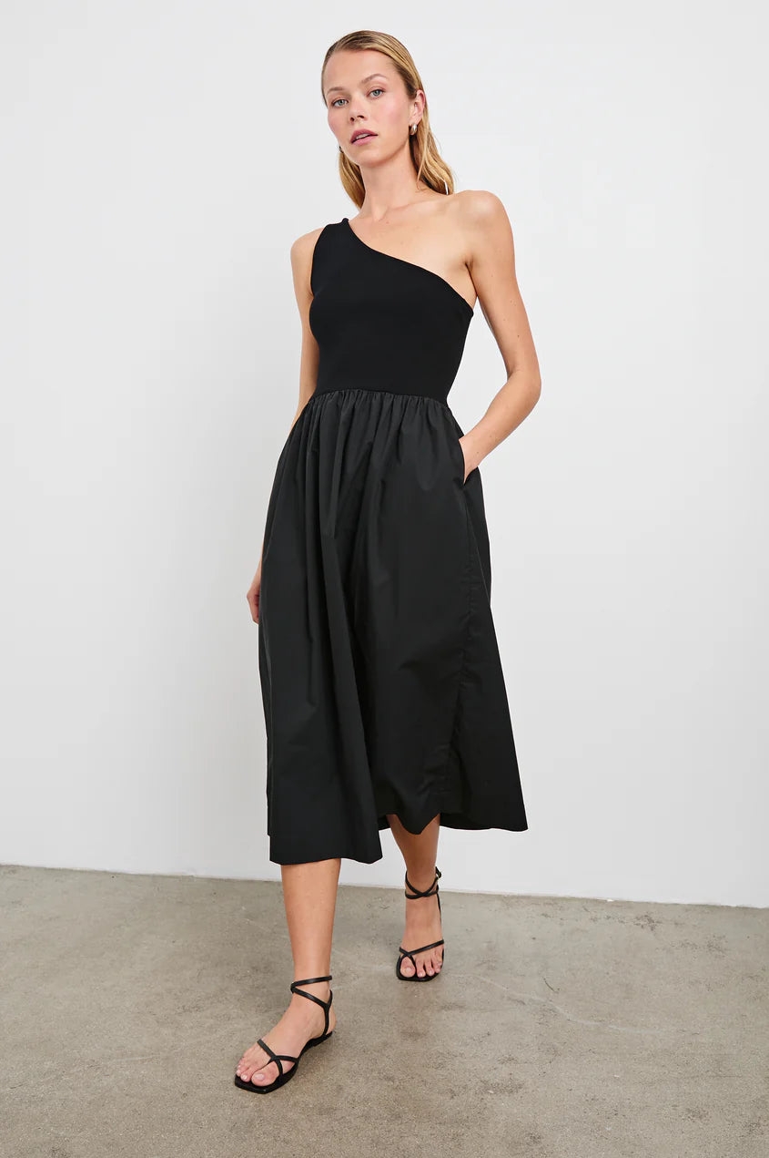 ANITA ONE SHOULDER DRESS