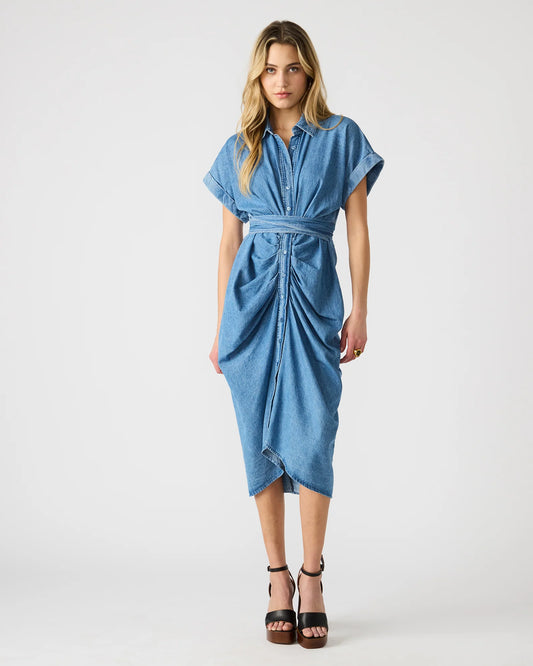TORI CHAMBRAY DRESS BP108388