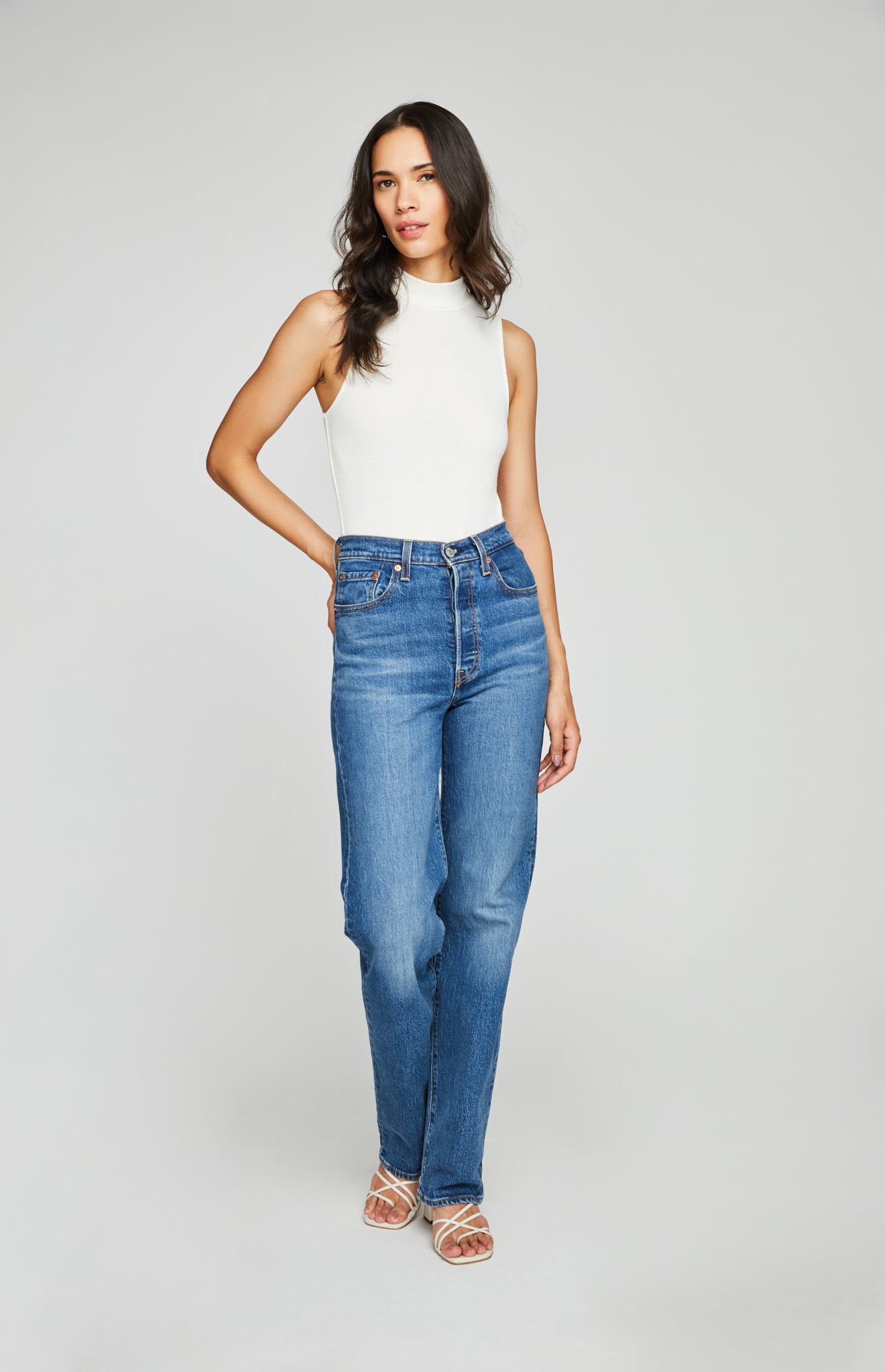 SALMA MOCK NECK BODYSUIT GF-1047