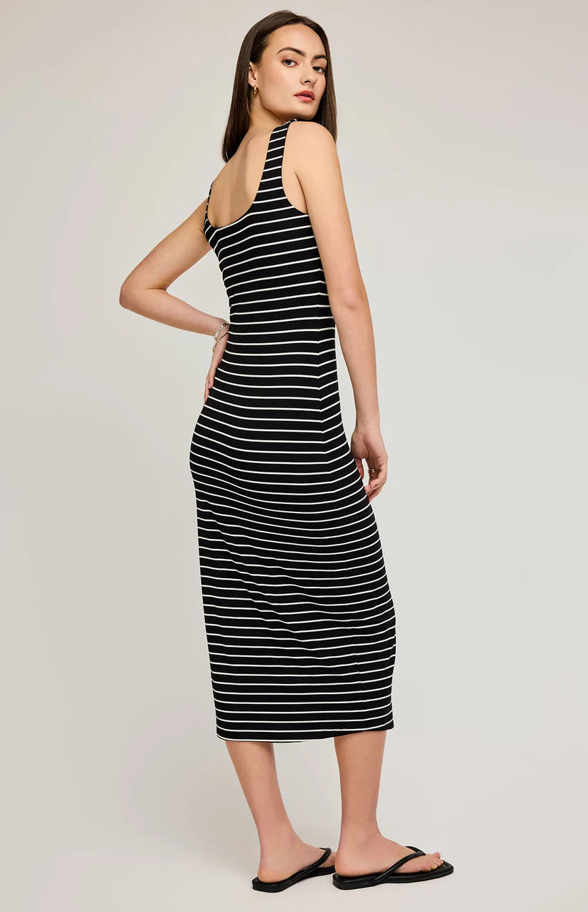MARLEY STRIPED MAXI DRESS GF-8747