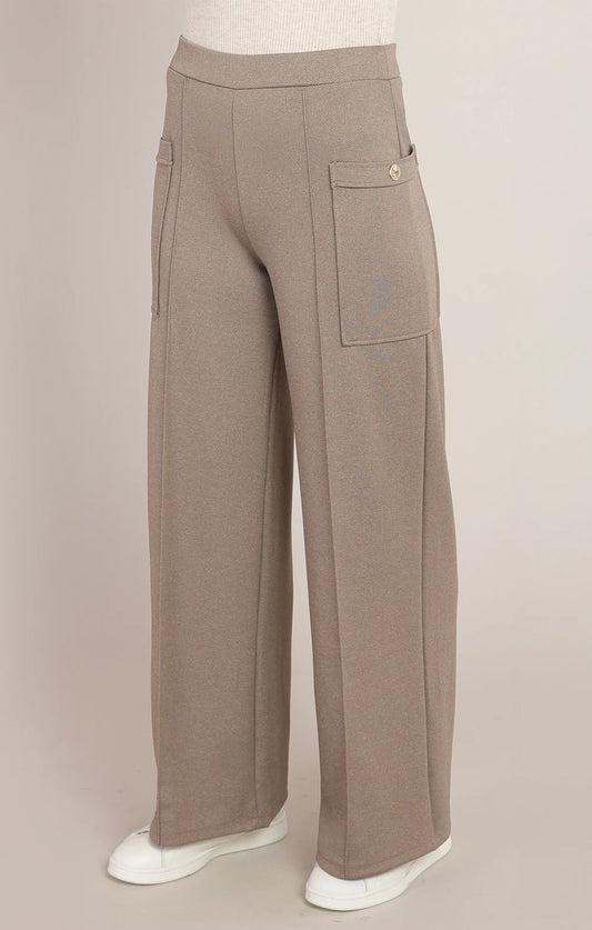 THE JILAYNE TWILL POCKET PANTS