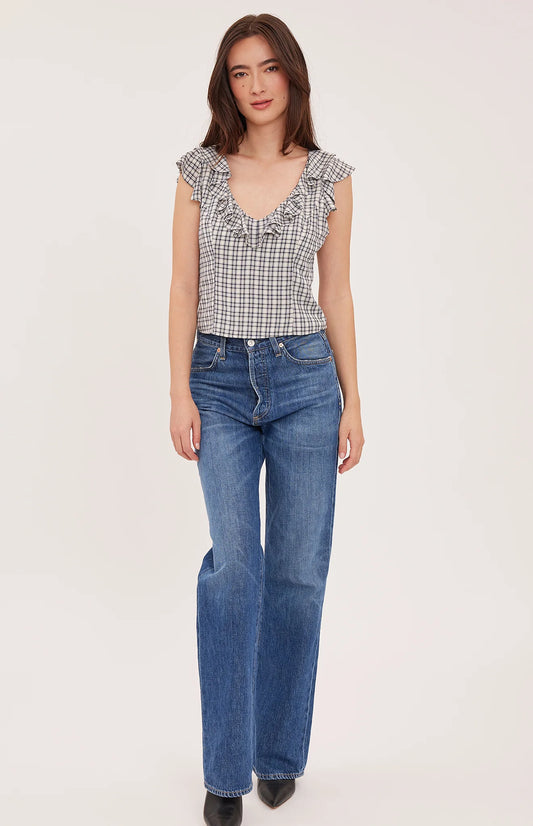 AINSLEY RUFFLE TOP