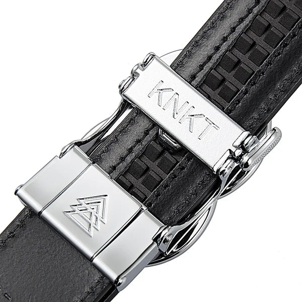 LADIES KNKT ITALIAN LEATHER BELT