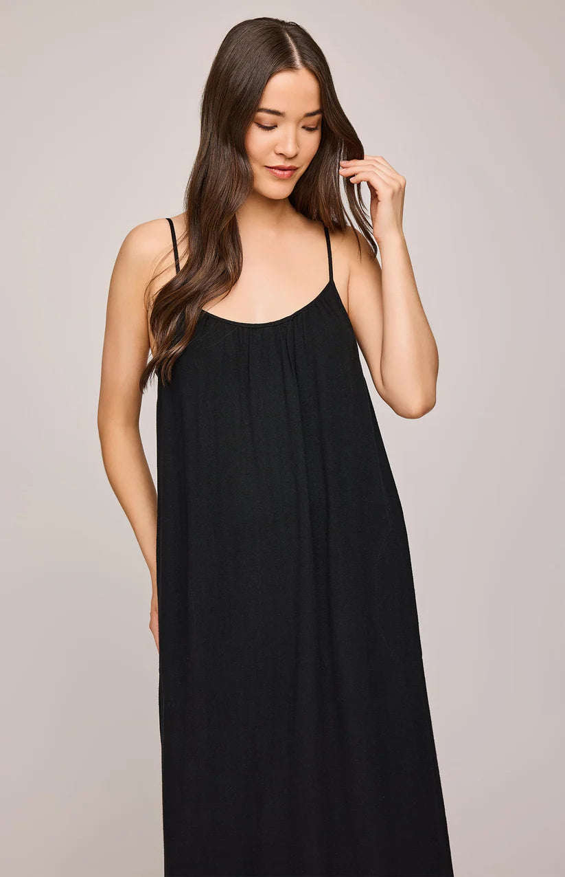 BROOKE LINEN DRESS GF-8757