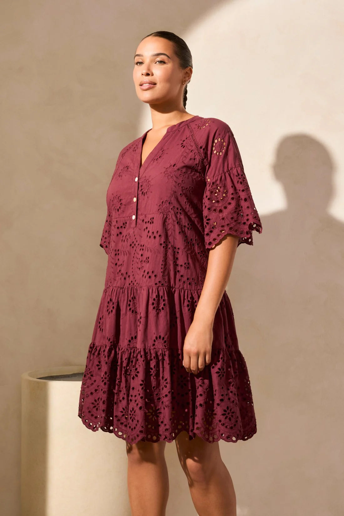 EYELEY TIERED MIDI DRESS 5852O
