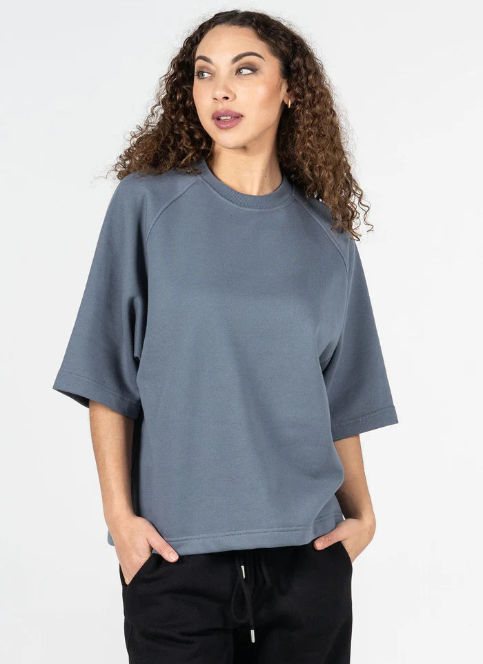 SHORT SLEEVE POLY/COTTON TOP CEFT1008