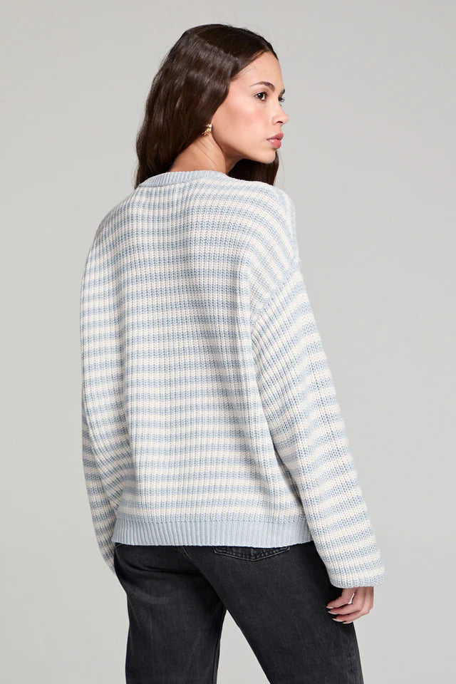 LEILANI STRIPED SWEATER S3486