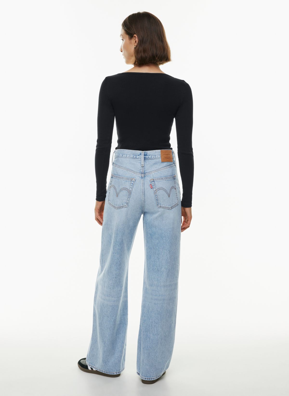 LEVIS RIBCAGE WIDE LEG A6081-0002