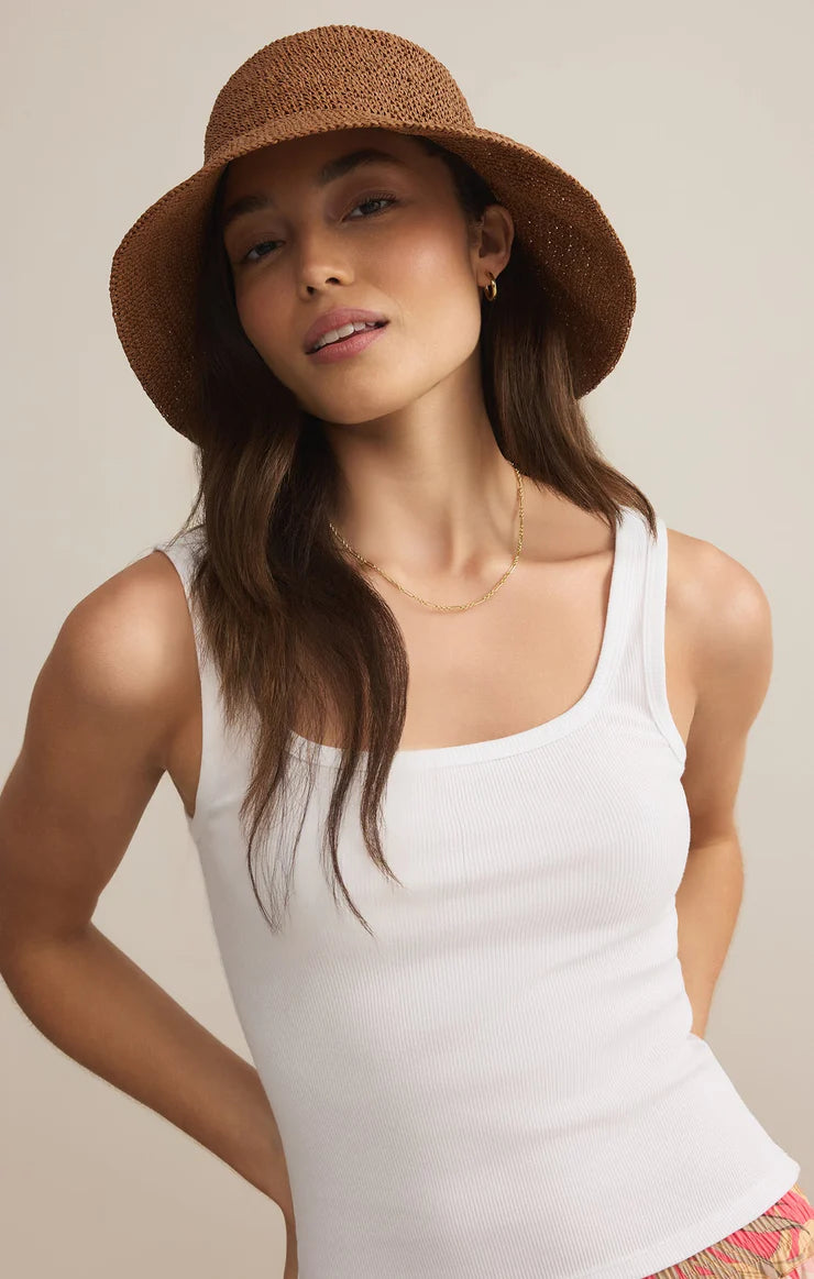 MIRA STRAW BUCKET HAT ZA251437
