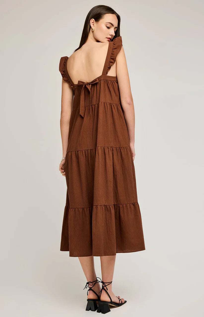 CALIPSO TIERED SKIRT DRESS GF-8734