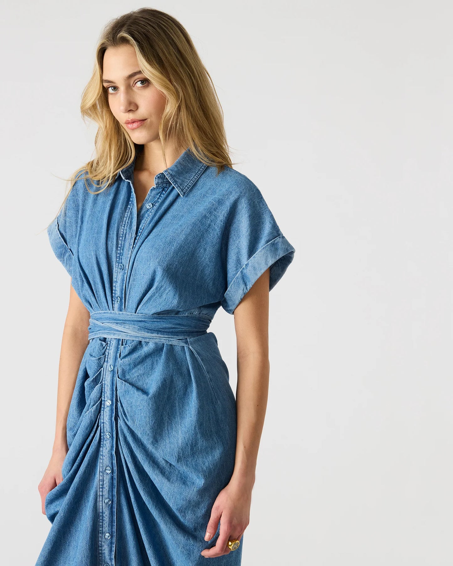 TORI CHAMBRAY DRESS BP108388