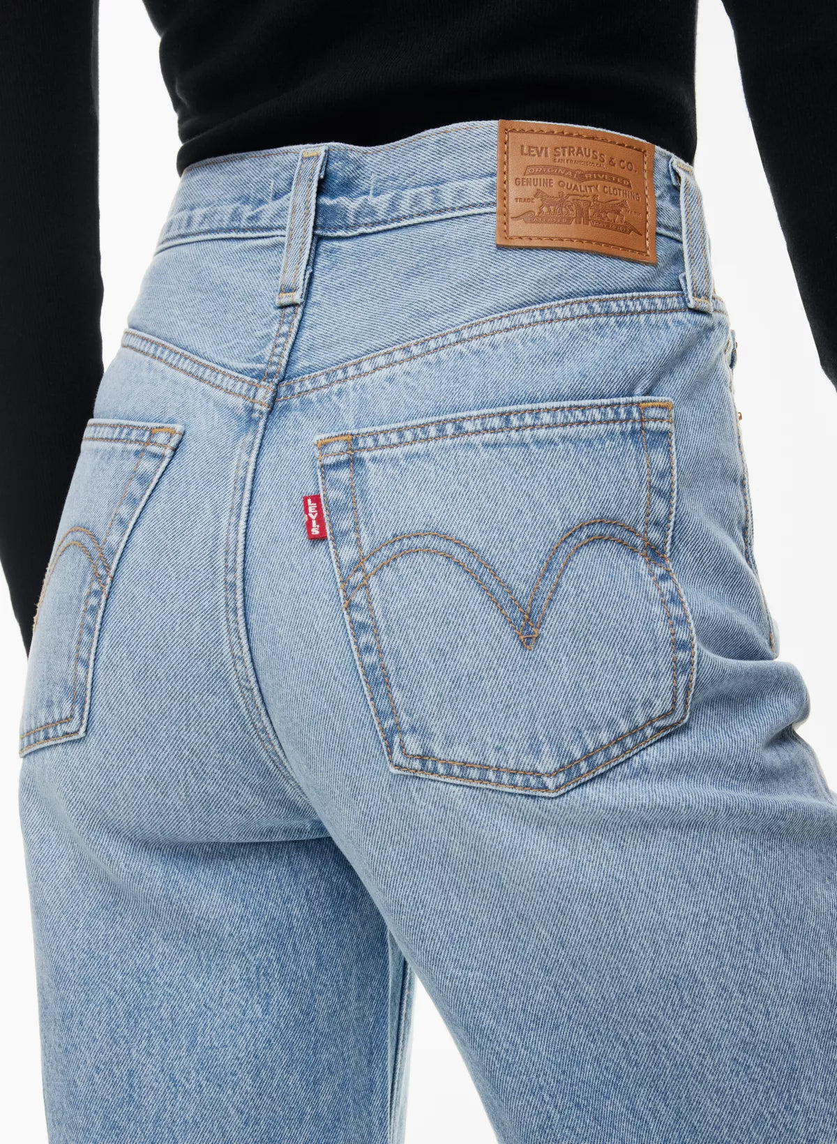 LEVIS RIBCAGE WIDE LEG A6081-0002