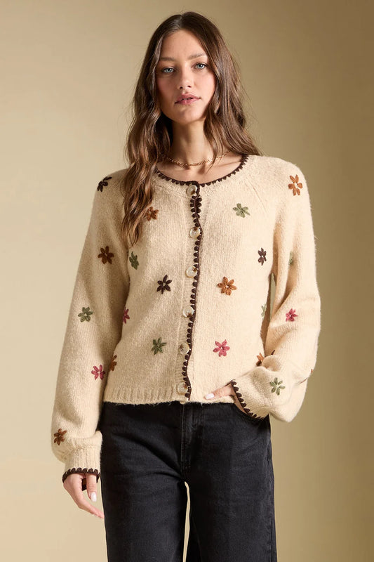 JOSS FLOWER SWEATER