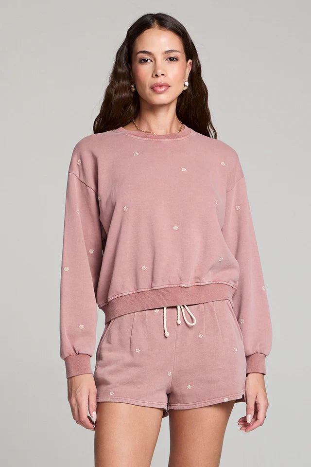 PERRY EMBROIDERED PULLOVER S3054