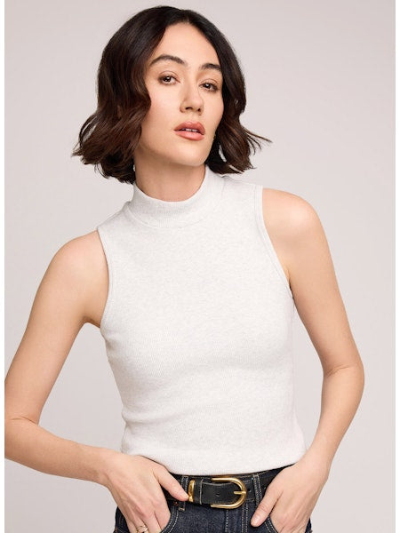 MICHELLE MOCK NECK TANK TOP