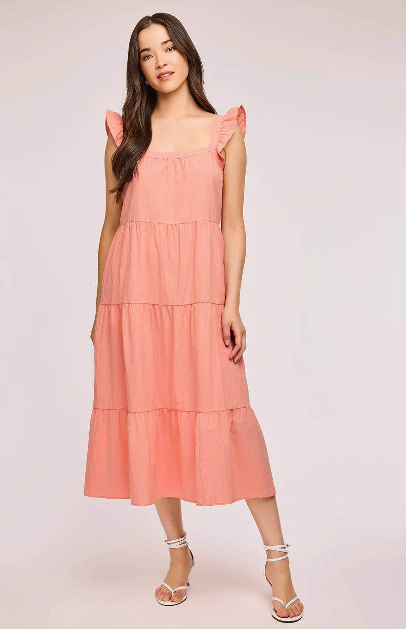 CALIPSO TIERED SKIRT DRESS GF-8734