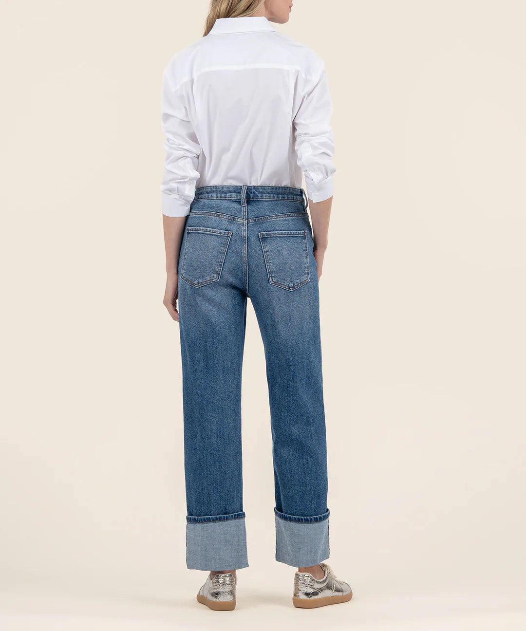 SIENNA HIGH RISE WIDE LEG ROLL UP KP2049MA4