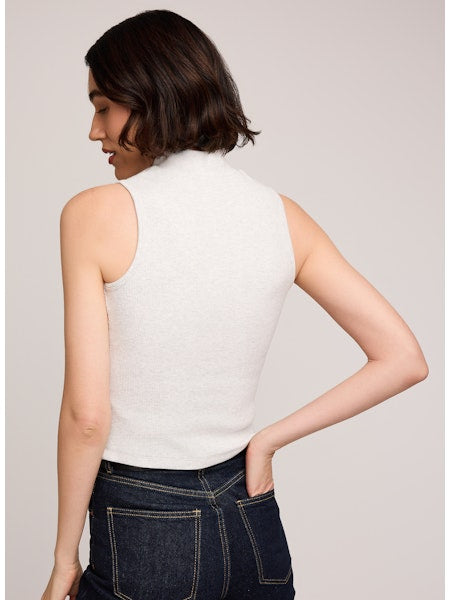 MICHELLE MOCK NECK TANK TOP