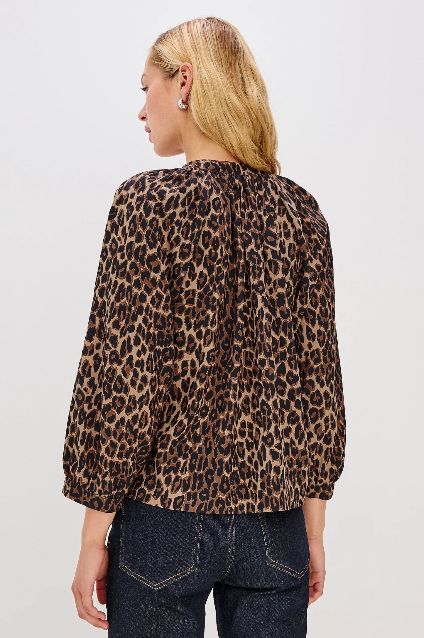 SAINT LEOPARD PRINT TOP