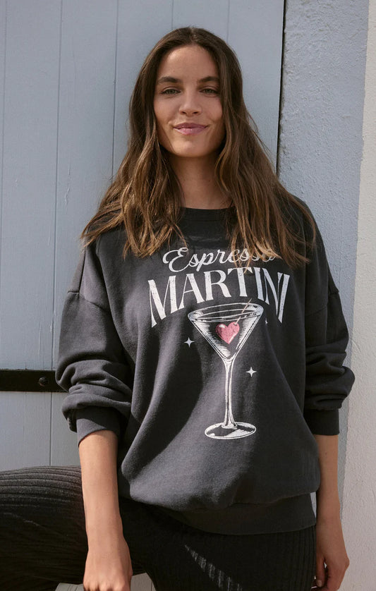 OVERSIZED MARTINI SWEATSHIRT
