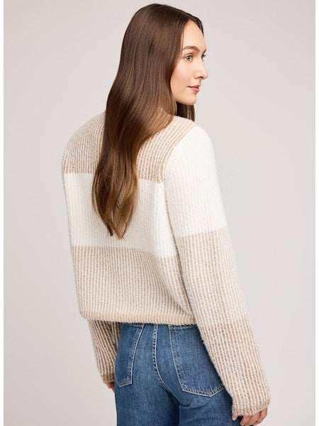 LUCILLE COLOR BLOCK SWEATER