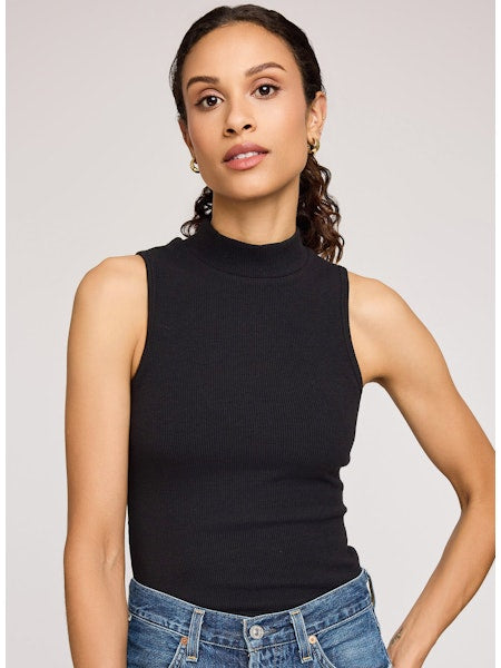 MICHELLE MOCK NECK TANK TOP