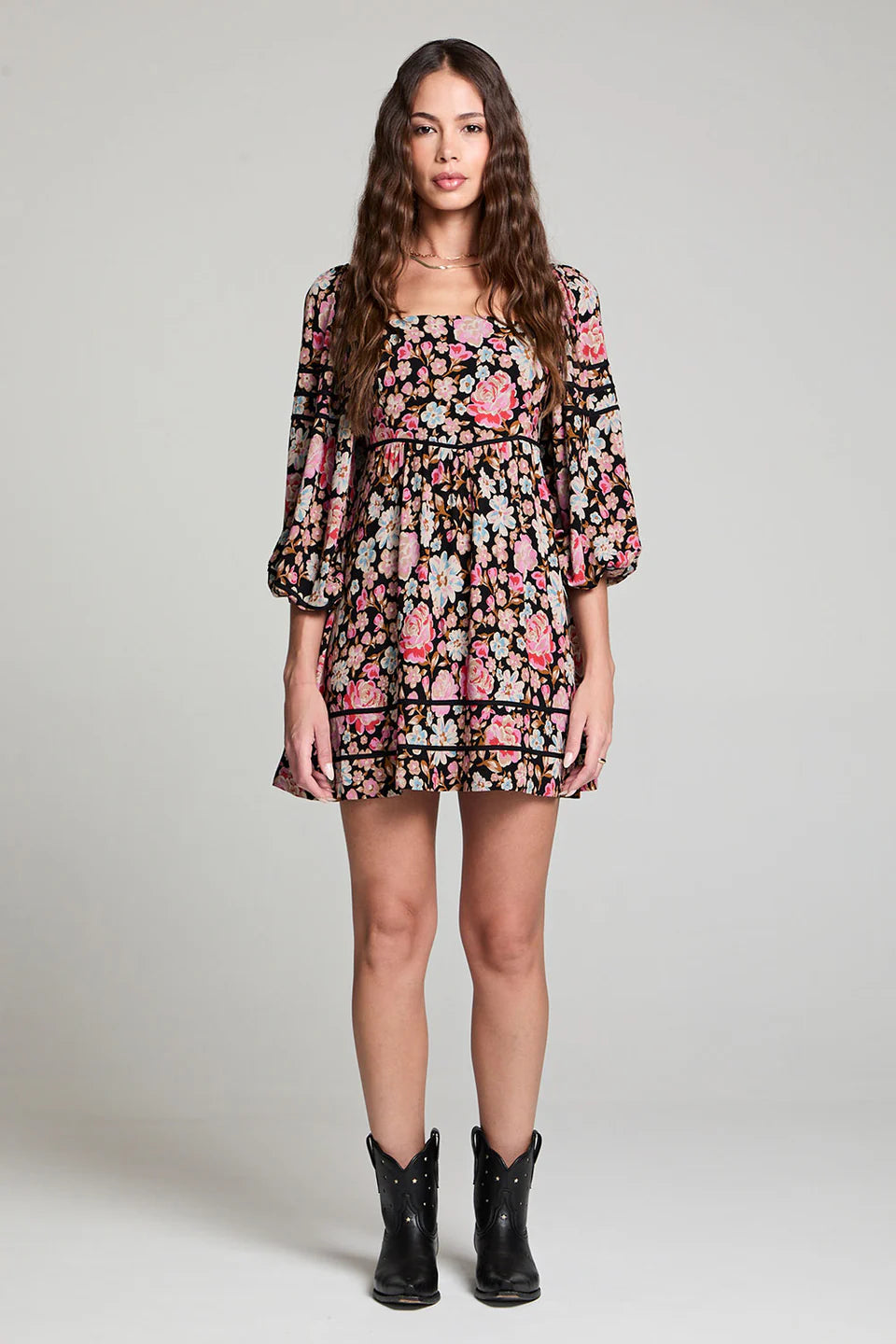 LAYLA MINI FLORAL DRESS S3469