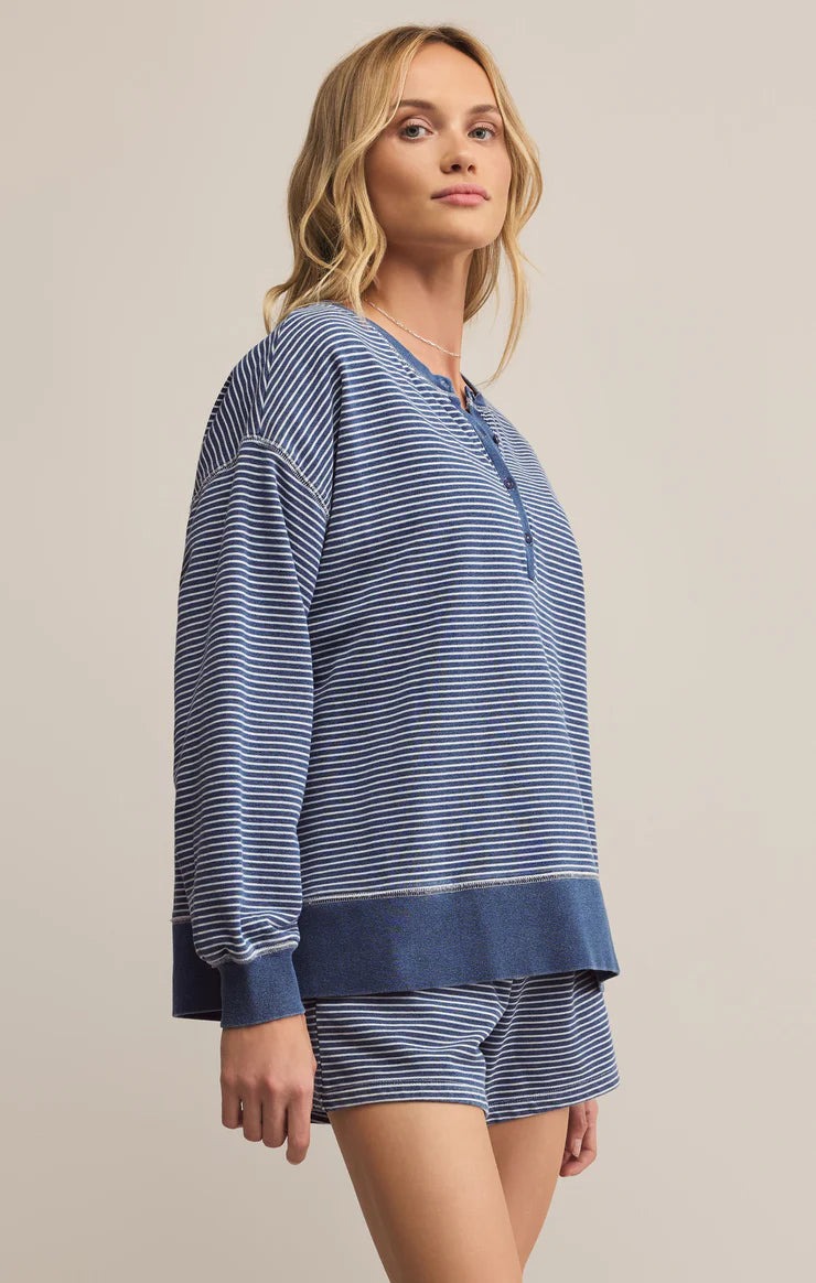 APOLLO STRIPED VINTAGE SWEATSHIRT ZT253214