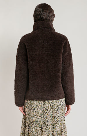 THE BERLIN FAUX SHEARLING JACKET
