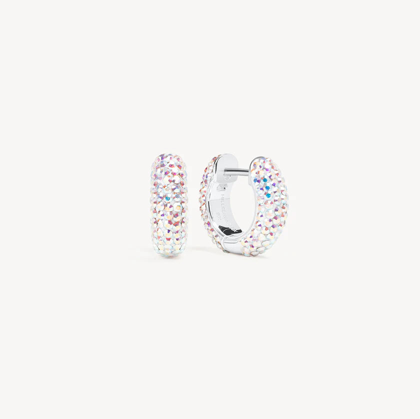 HILLBERG SMALL SPARKLE HOOPS