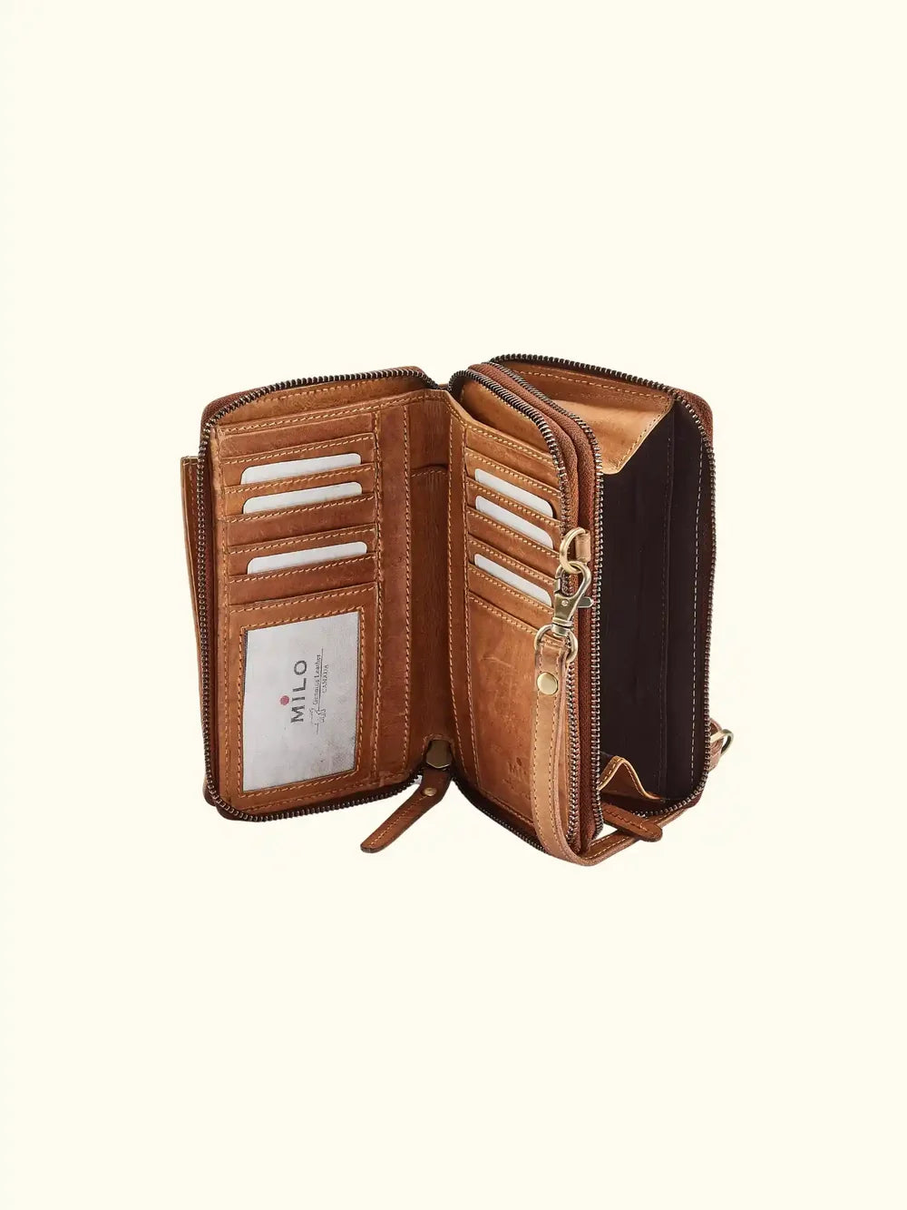 ELLA LEATHER CROSSBODY SMART PHONE BAG