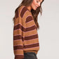 LEILANI LARGE STRIPE SWEATER