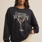 OVERSIZED MARTINI SWEATSHIRT
