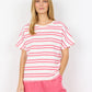 BARNI 50 STRIPED MODALL TSHIRT