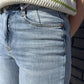 HIGH RISE STRAIGHT LEG JEANS BY BAYEAS BYW8066