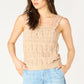 THE ANNA RUFFLED TRIM TANK 2527012