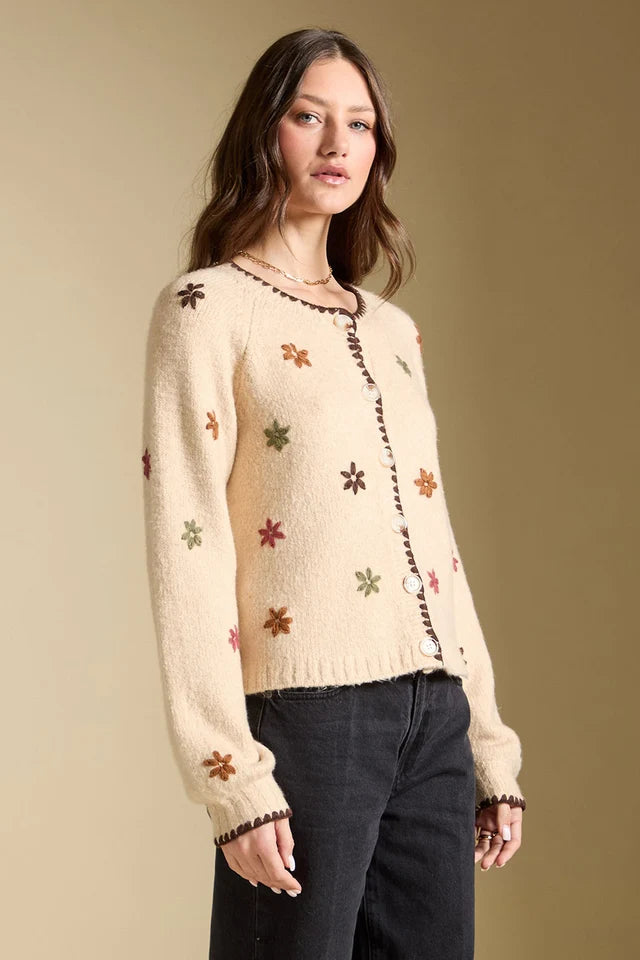 JOSS FLOWER SWEATER
